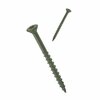 Nuvo Iron #8 screw, 2 1/2 in, Torx head, includes T20 Drill bit Green, 3000PK 8212GRP